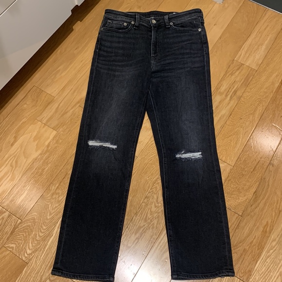 RAG & BONE NINA HIGH-RISE ANKLE CIGARETTE - Picture 2 of 9